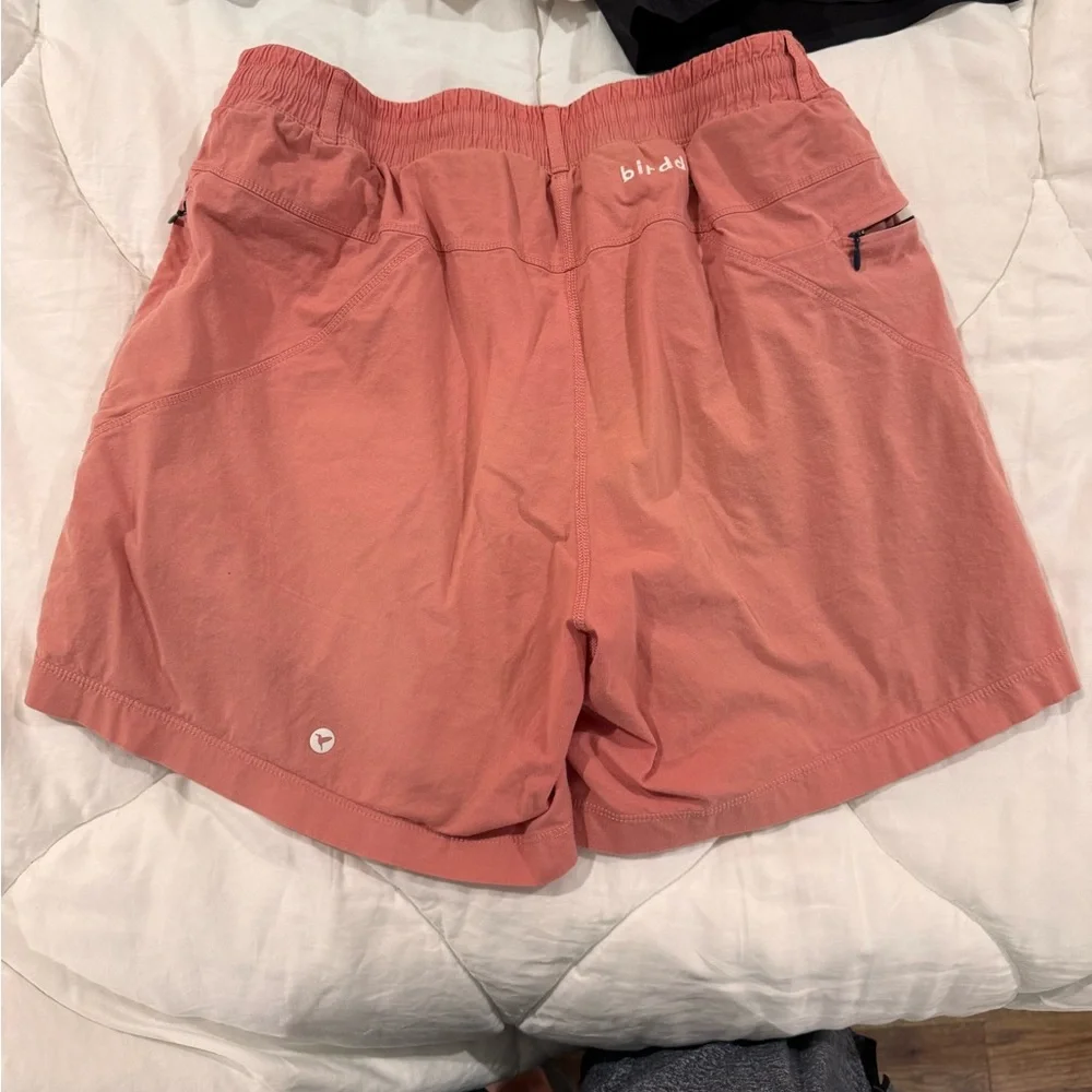 Birddogs Men's Athletic Shorts in Dusty Rose with Slate Inner Liner